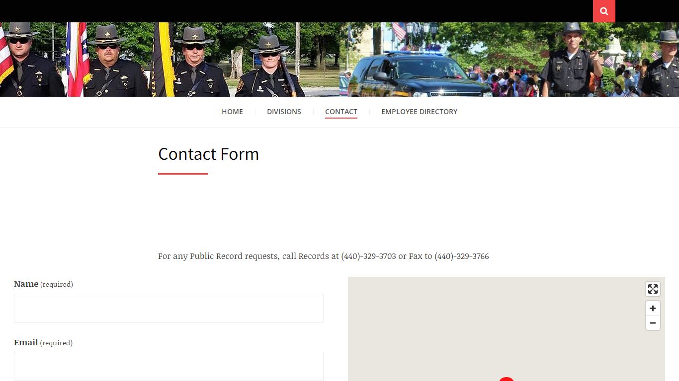 Contact Form - Lorain County